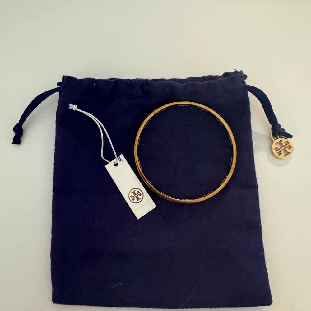 Tory Burch Gold Bangle Bracelet